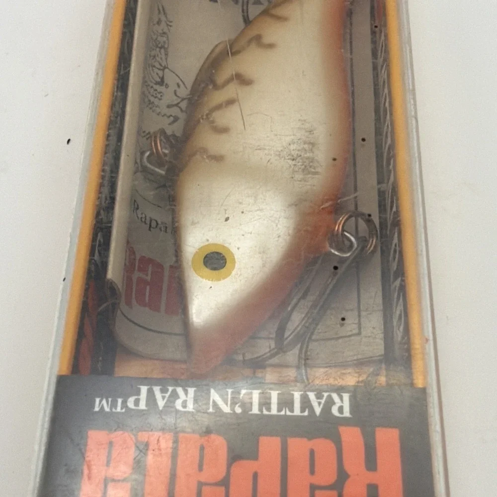Box #5 Rattlin' Rapala RNR-7 CW Crawdad Color Finland Crankbait New